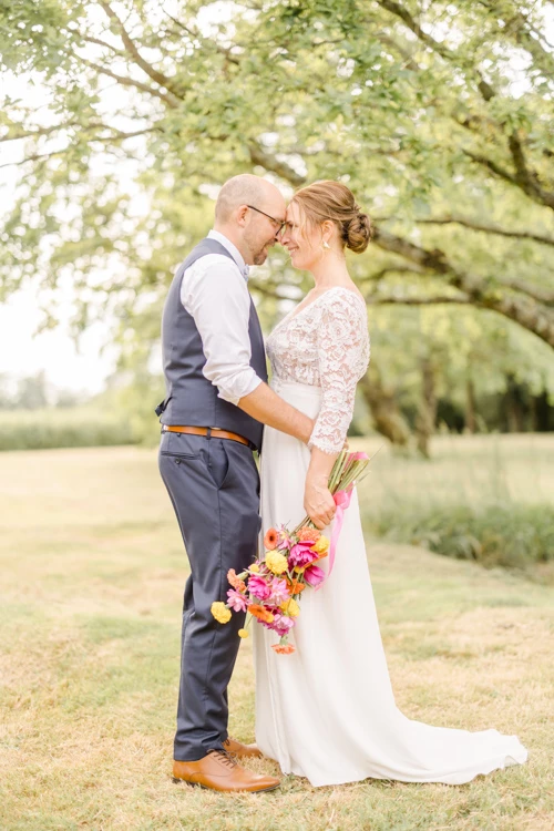 robe événement bonheur beige gris